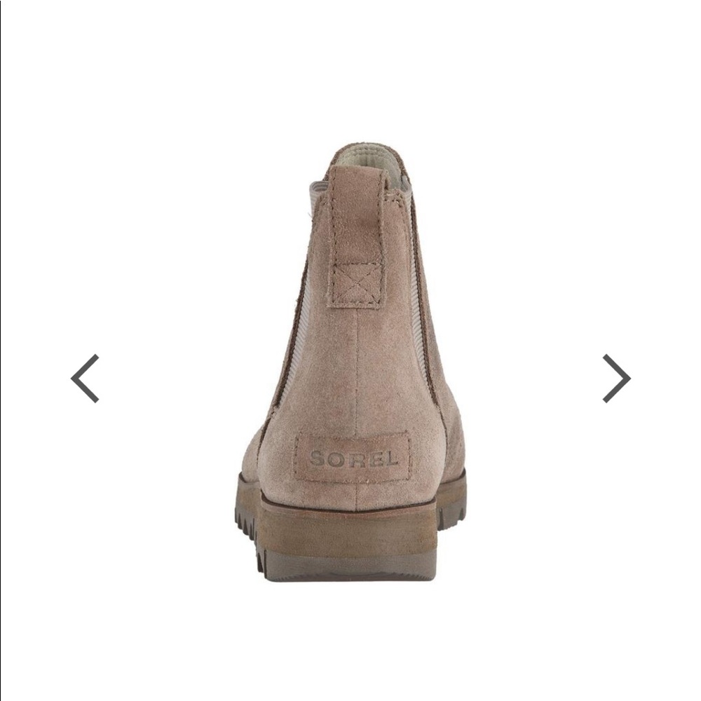 Sorel Women's Harlow Chelsea Boot in Ash Brown - Picture 2 of 9